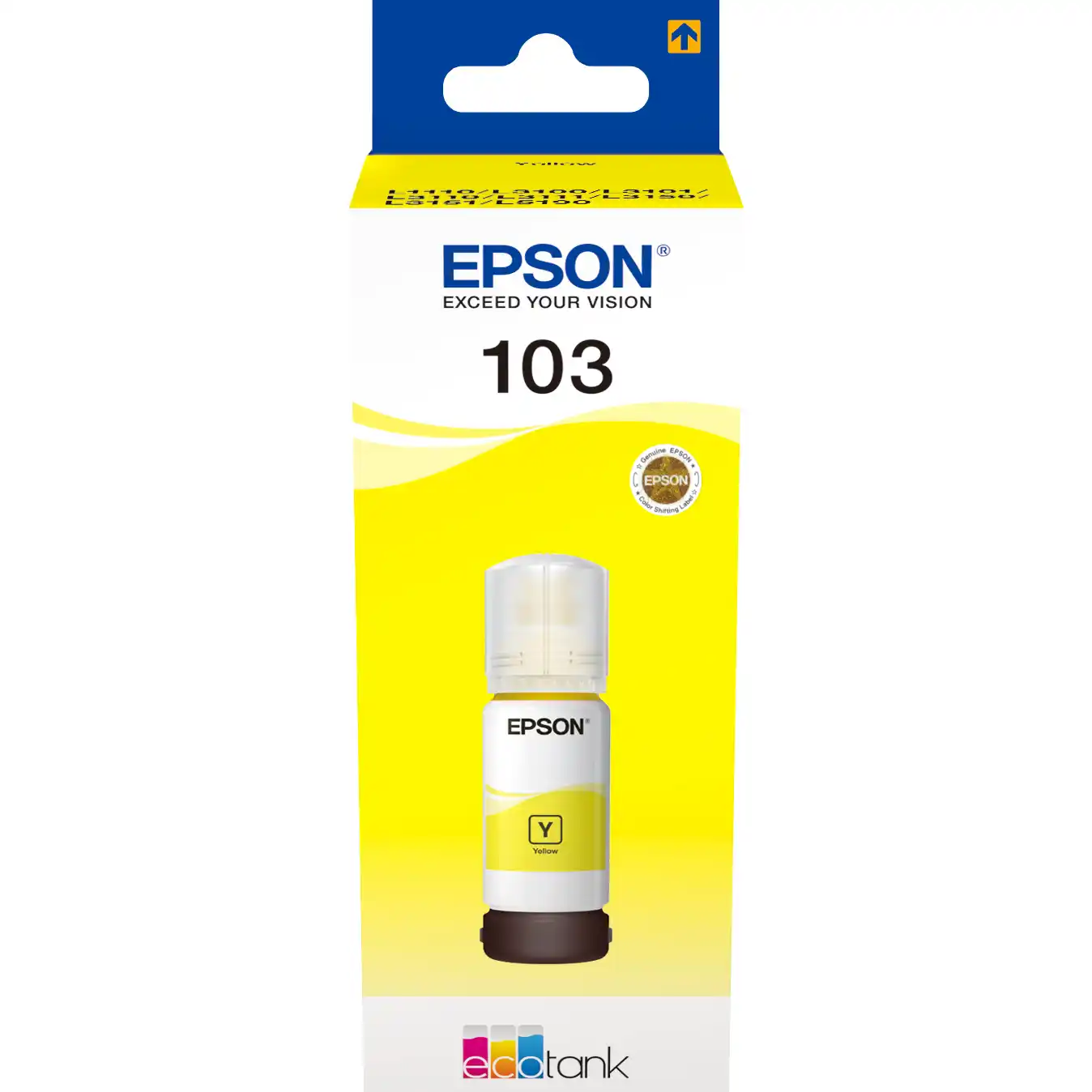 Чернила EPSON 103 Yellow (C13T00S44A)