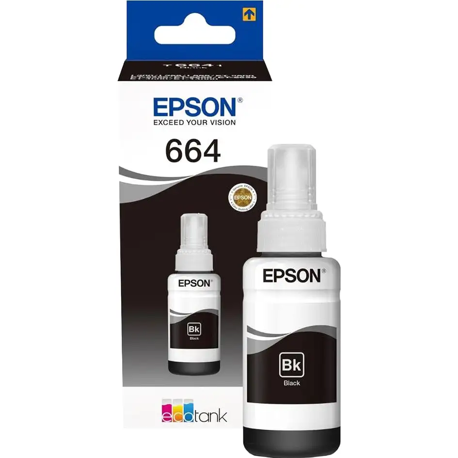 Чернила EPSON 664 Black (C13T66414A)