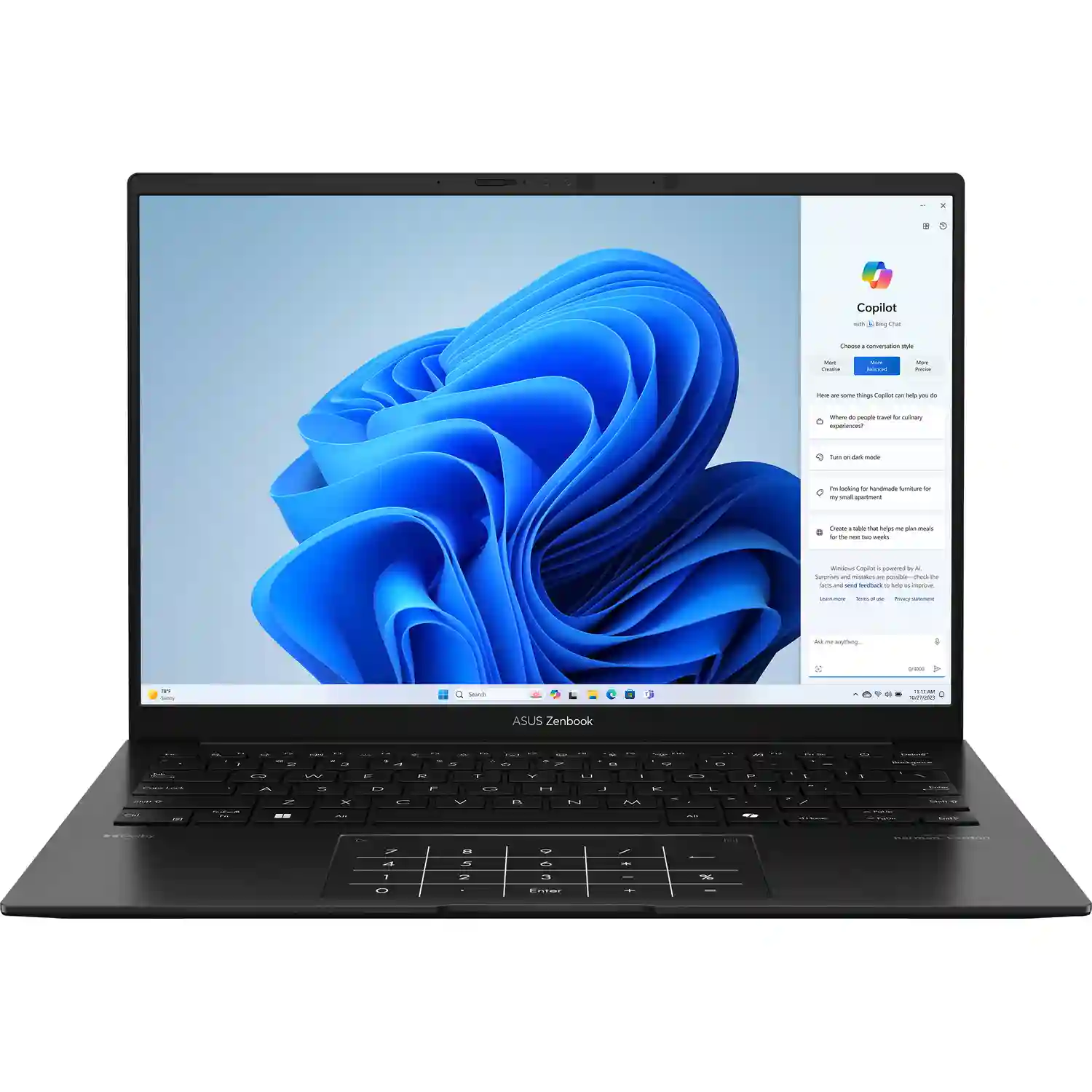 Ноутбук ASUS ZenBook 14 OLED UM3406HA-QD015W 14