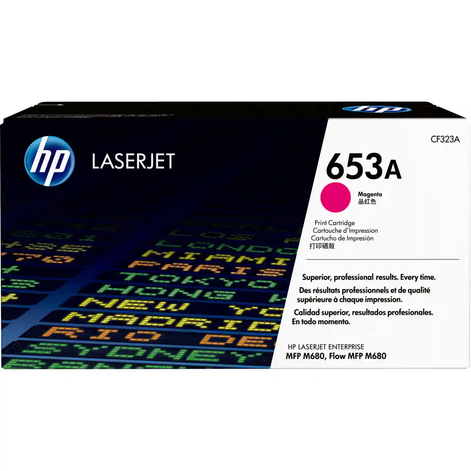 Картридж для лазерного принтера HP 653A Magenta (CF323A)