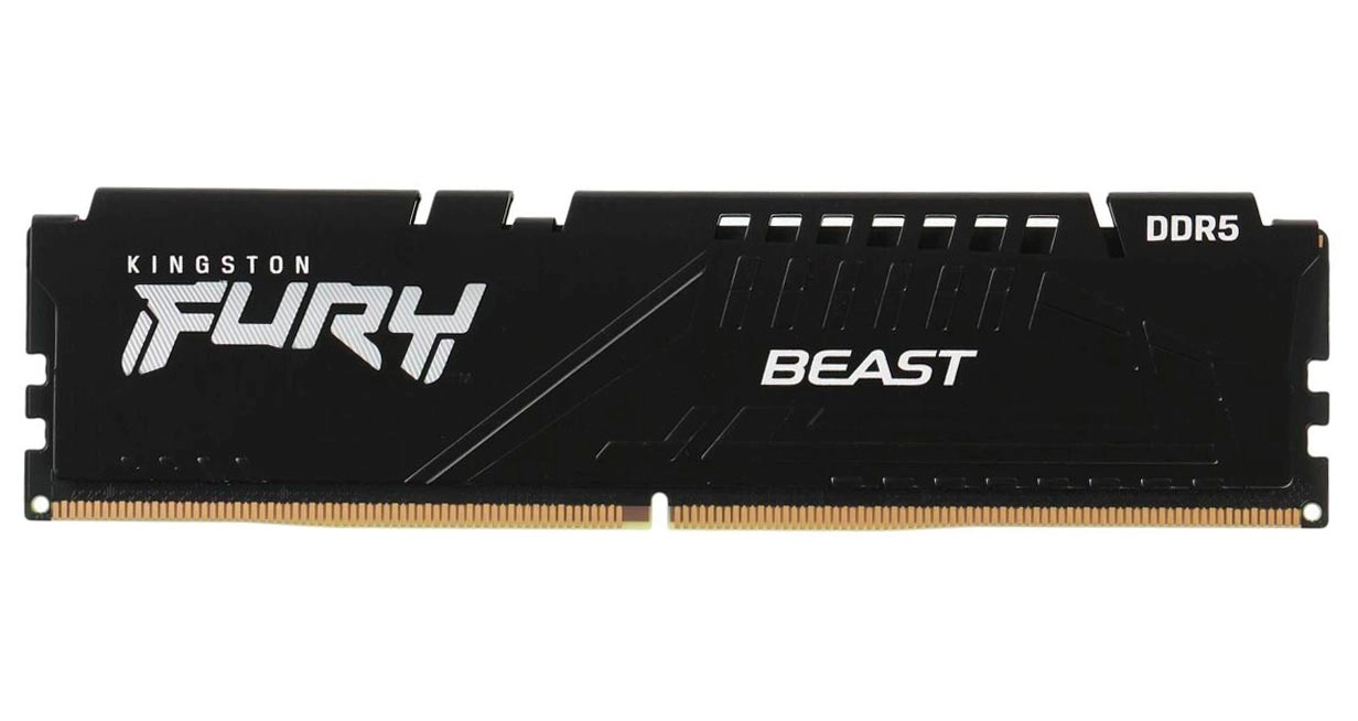 Оперативная память KINGSTON FURY Beast Black DIMM DDR5 16GB (2x8GB) 6000 MHz (KF560C40BBK2-16)