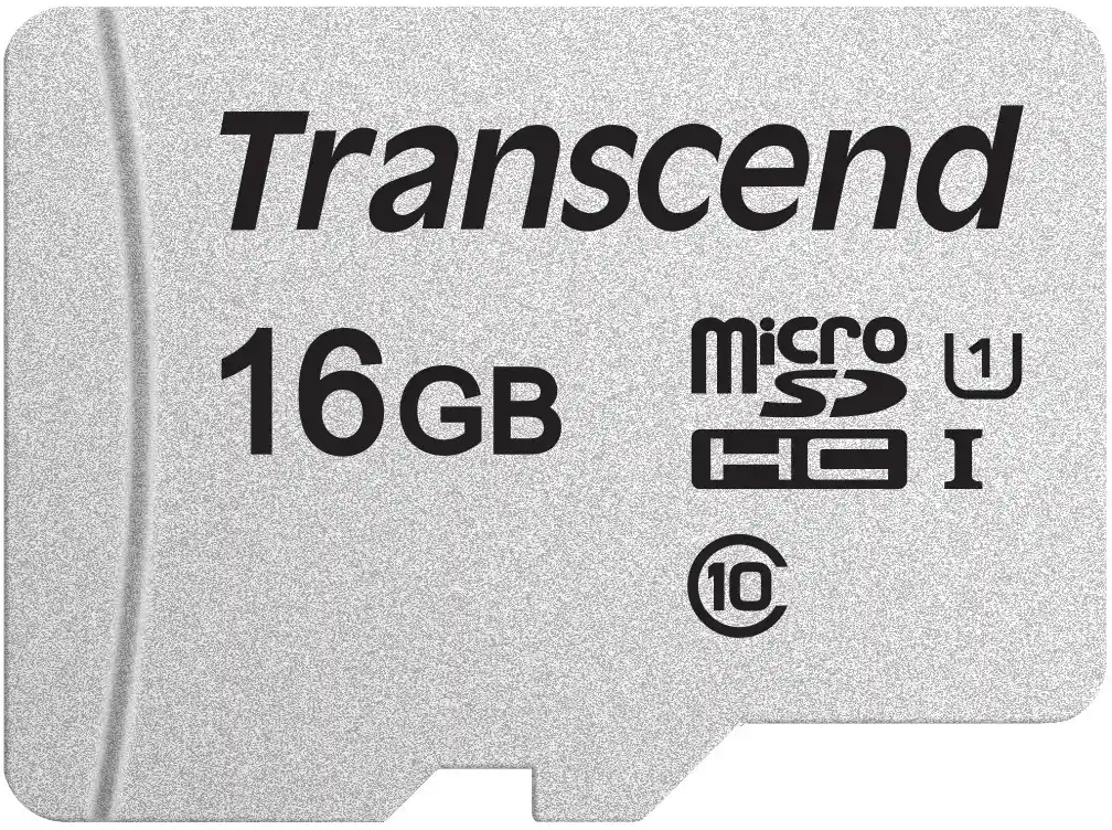 Карта памяти TRANSCEND 300S-A microSDHC 16GB TS16GUSD300S-A