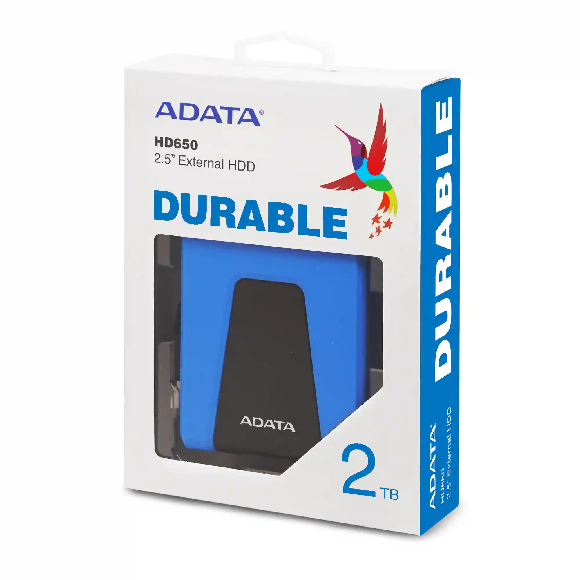 Внешний HDD диск ADATA DashDrive HD650 2TB Blue (AHD650-2TU31-CBL)