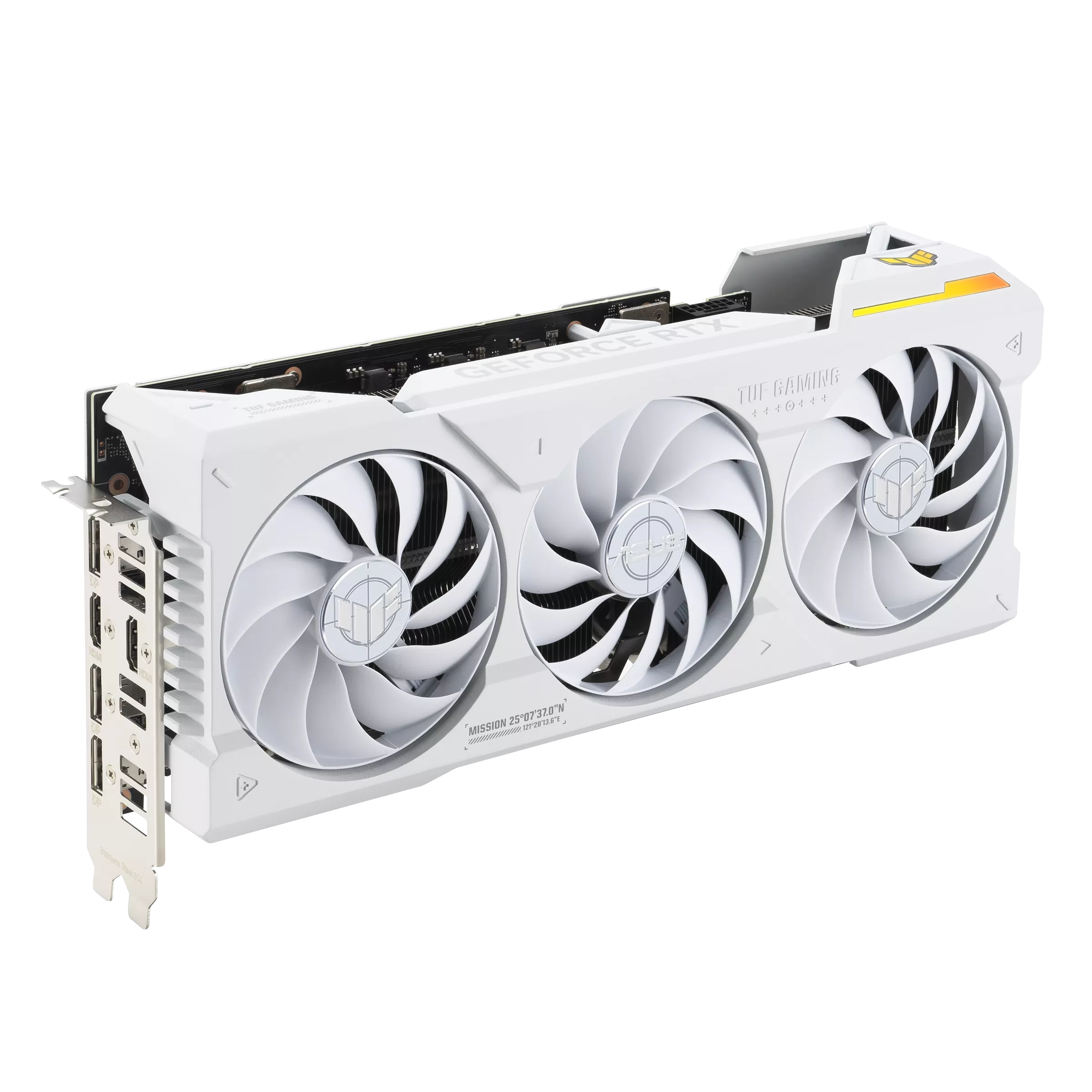 Видеокарта ASUS TUF GeForce RTX 4070 Ti Super BTF White OC 16Gb (90YV0KI0-M0NA00)