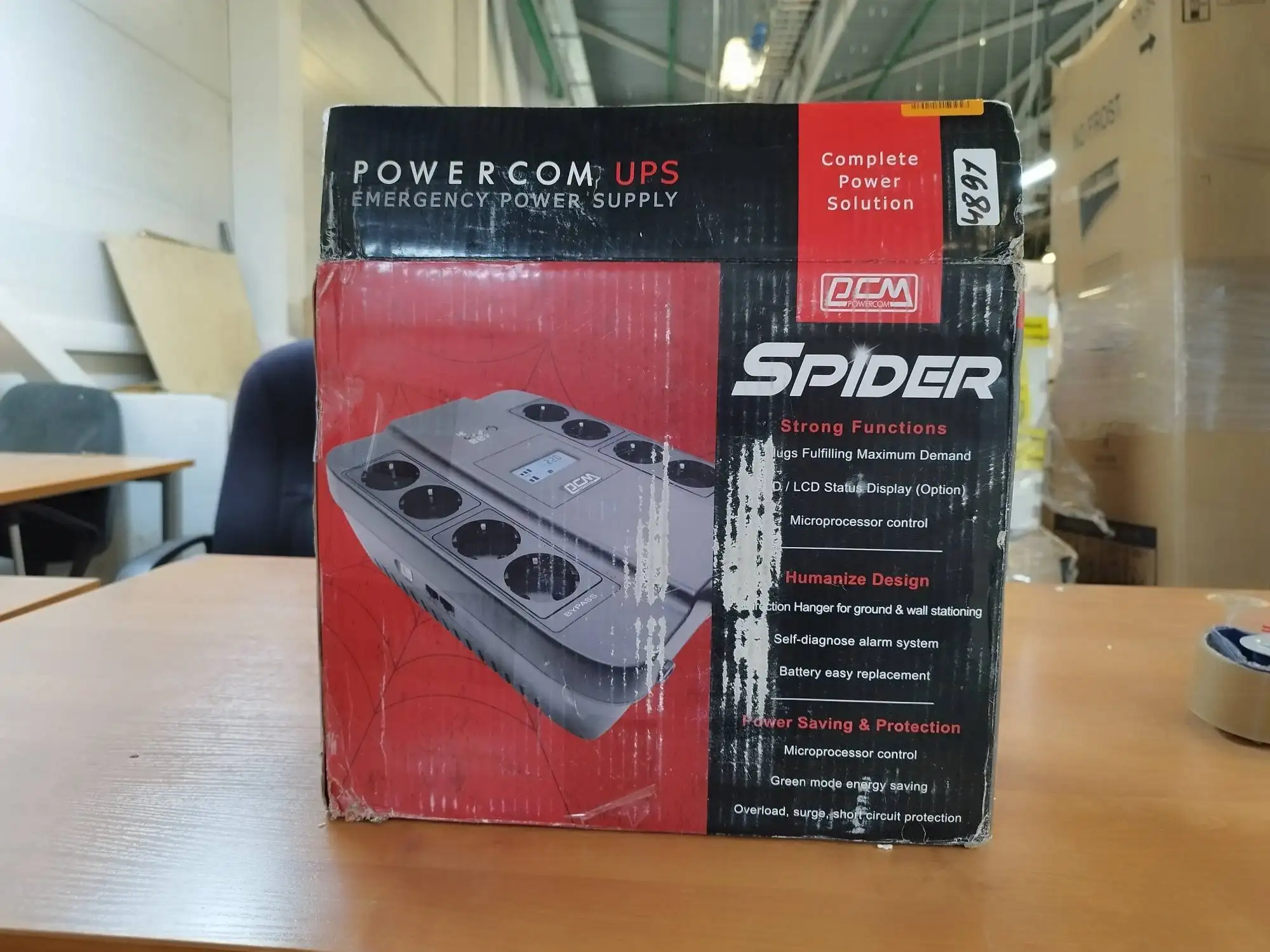 ИБП POWERCOM SPD-850N k6 000004891