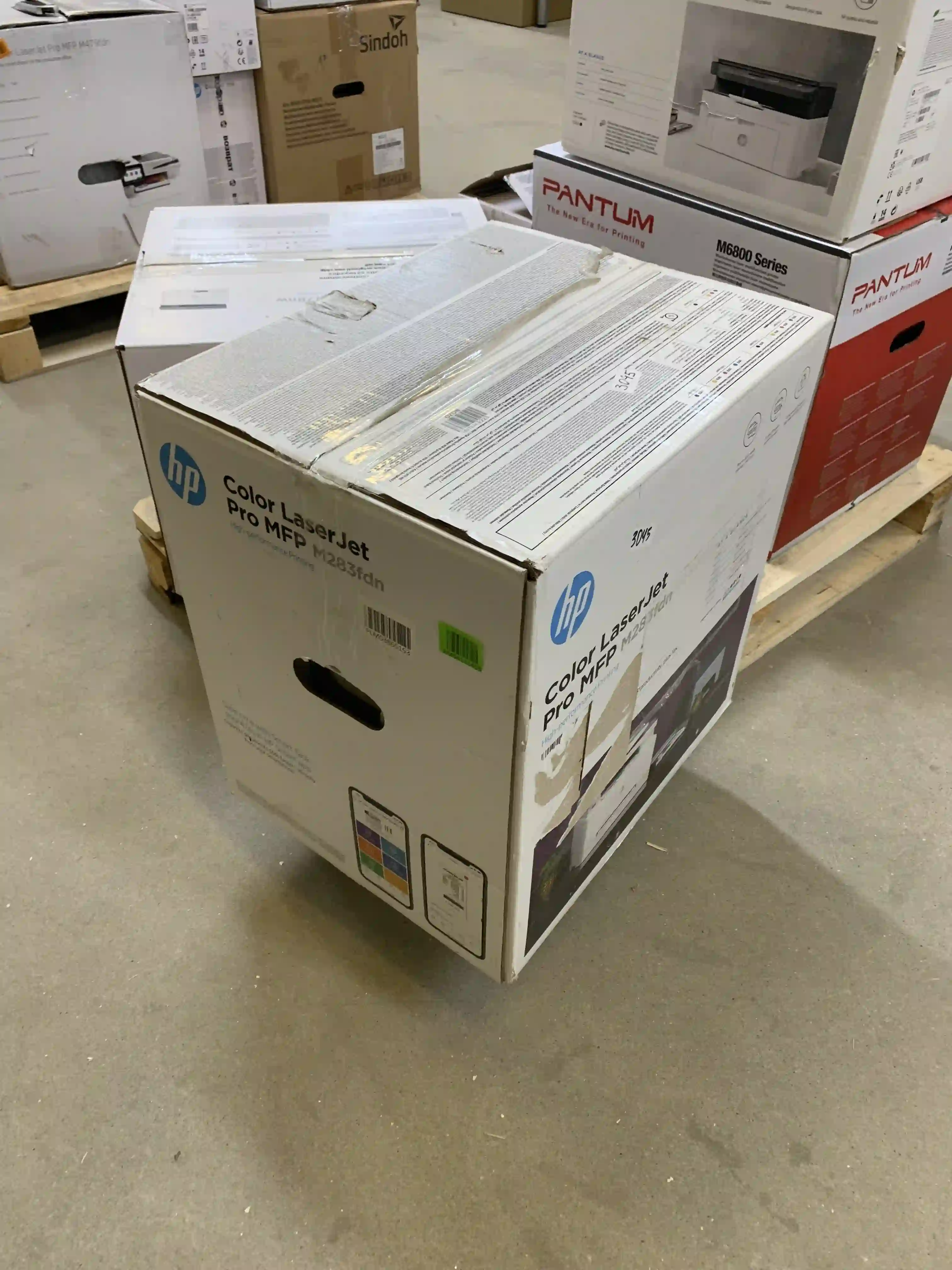 МФУ лазерное HP Color LaserJet Pro M283fdn (7KW74A) k8 000003045