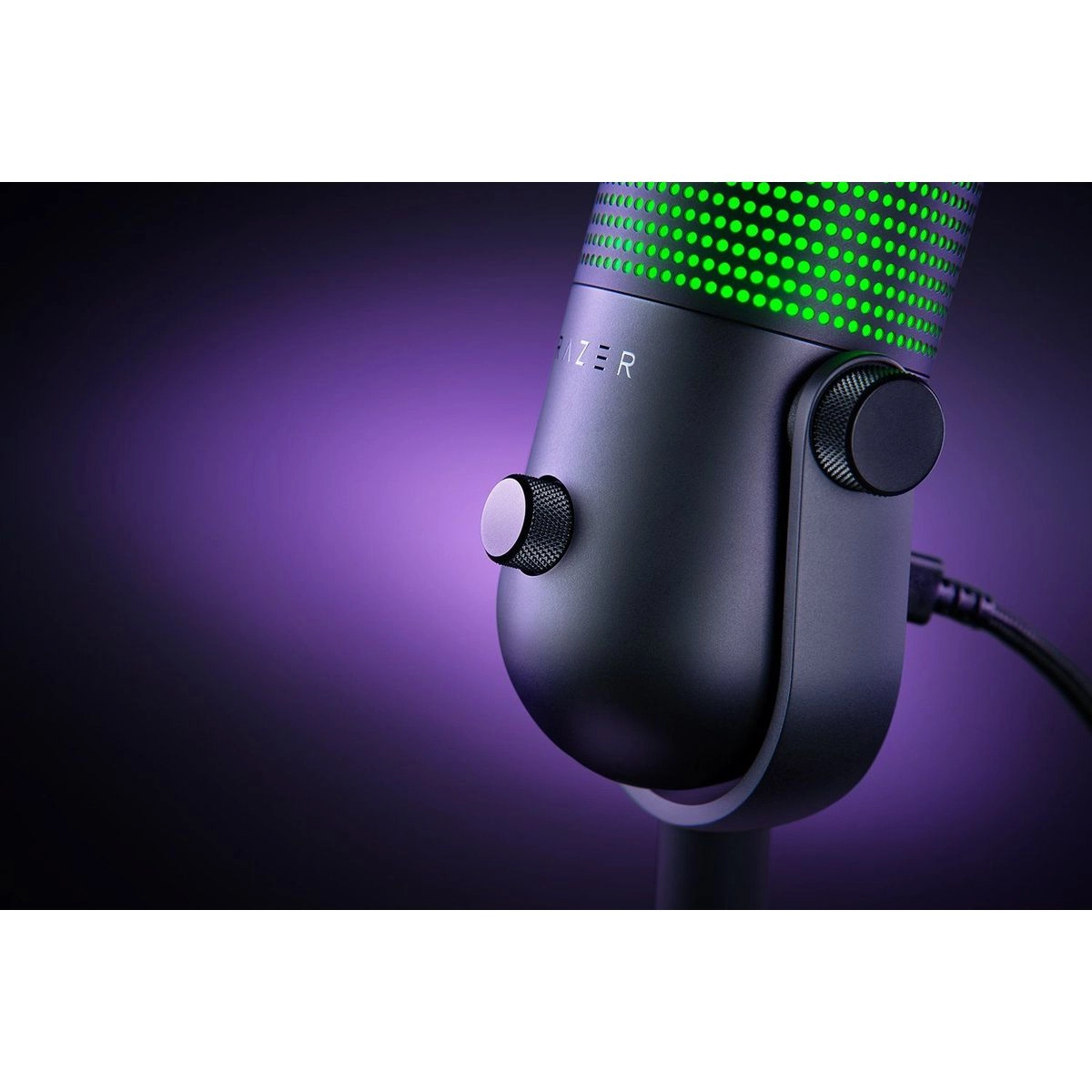 Микрофон для стрима RAZER Seiren V3 Chroma Black (RZ19-05060100-R3M1)