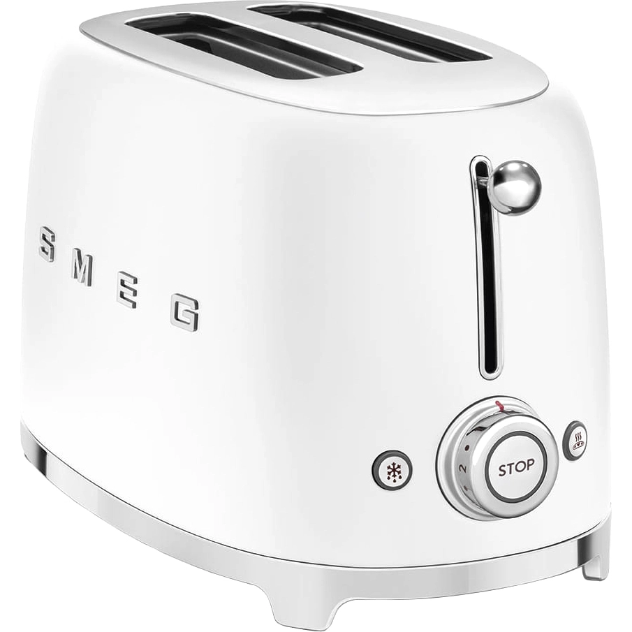 Тостер SMEG TSF01WHMEU, белый матовый