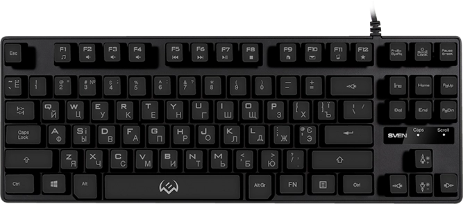 Клавиатура игровая SVEN KB-G7400 Black (SV-019488)
