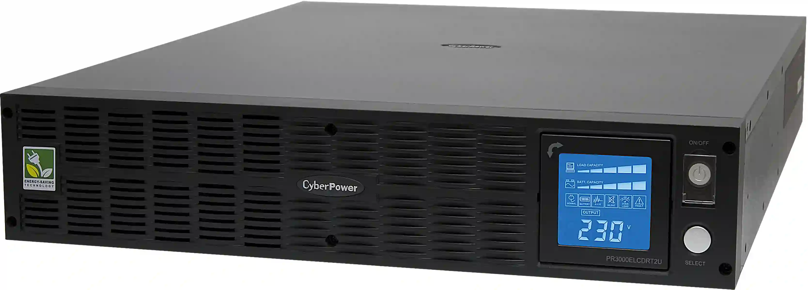 ИБП CYBERPOWER 3000VA/2700W (PR3000ELCDRT2U)