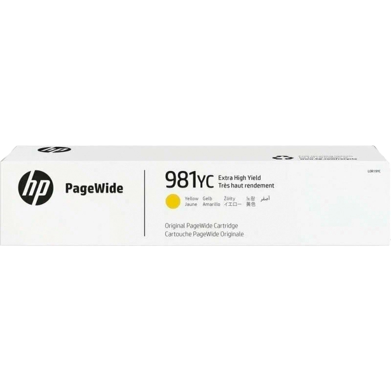 Картридж для струйного принтера HP 981YC Yellow (L0R19YC) картридж print rite tfc450ypu1j pr 045h yellow 045h yellow 2200стр для canon lbp 611cn 613cdw 631cn 633cdw 635cx pr 045h yellow