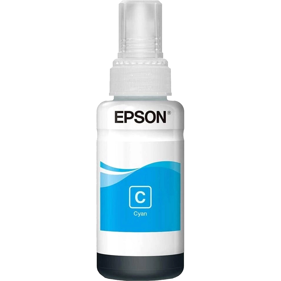 Чернила EPSON T6642 Cyan (C13T66424A)