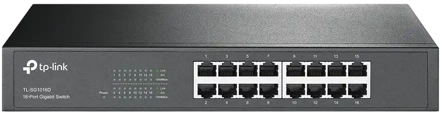 

Коммутатор TP-LINK TL-SG1016D
