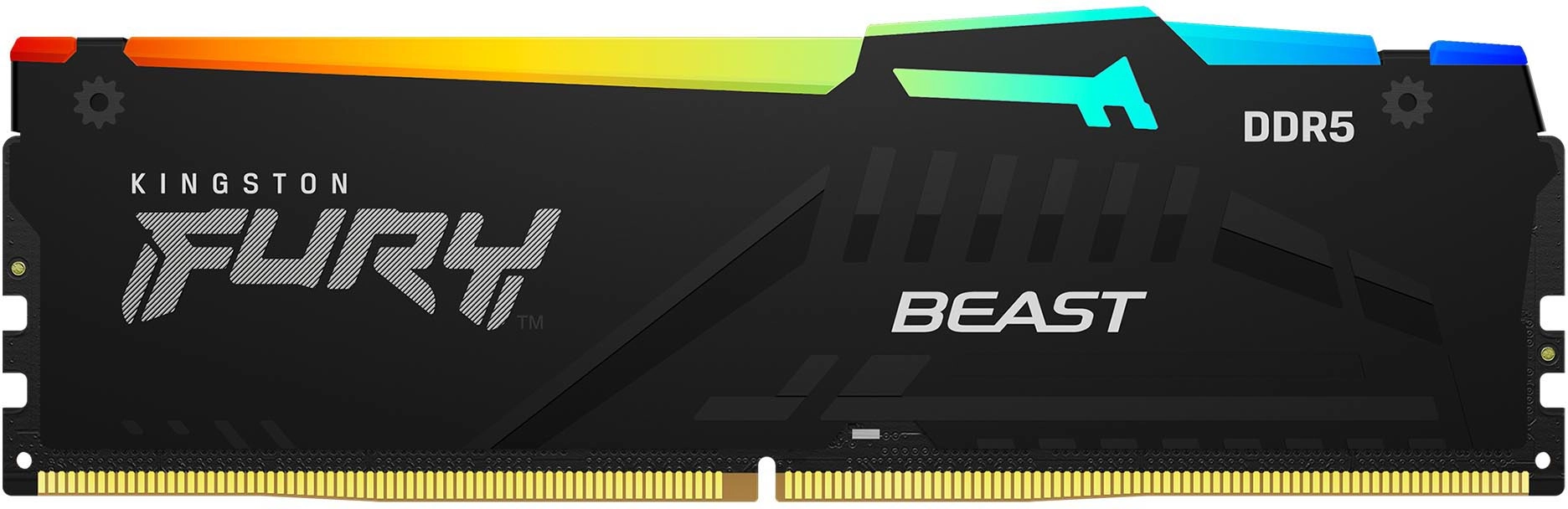 Оперативная память KINGSTON Beast RGB DIMM DDR5 32Gb (1x32Gb) 5600 MHz (KF556C40BBA-32)