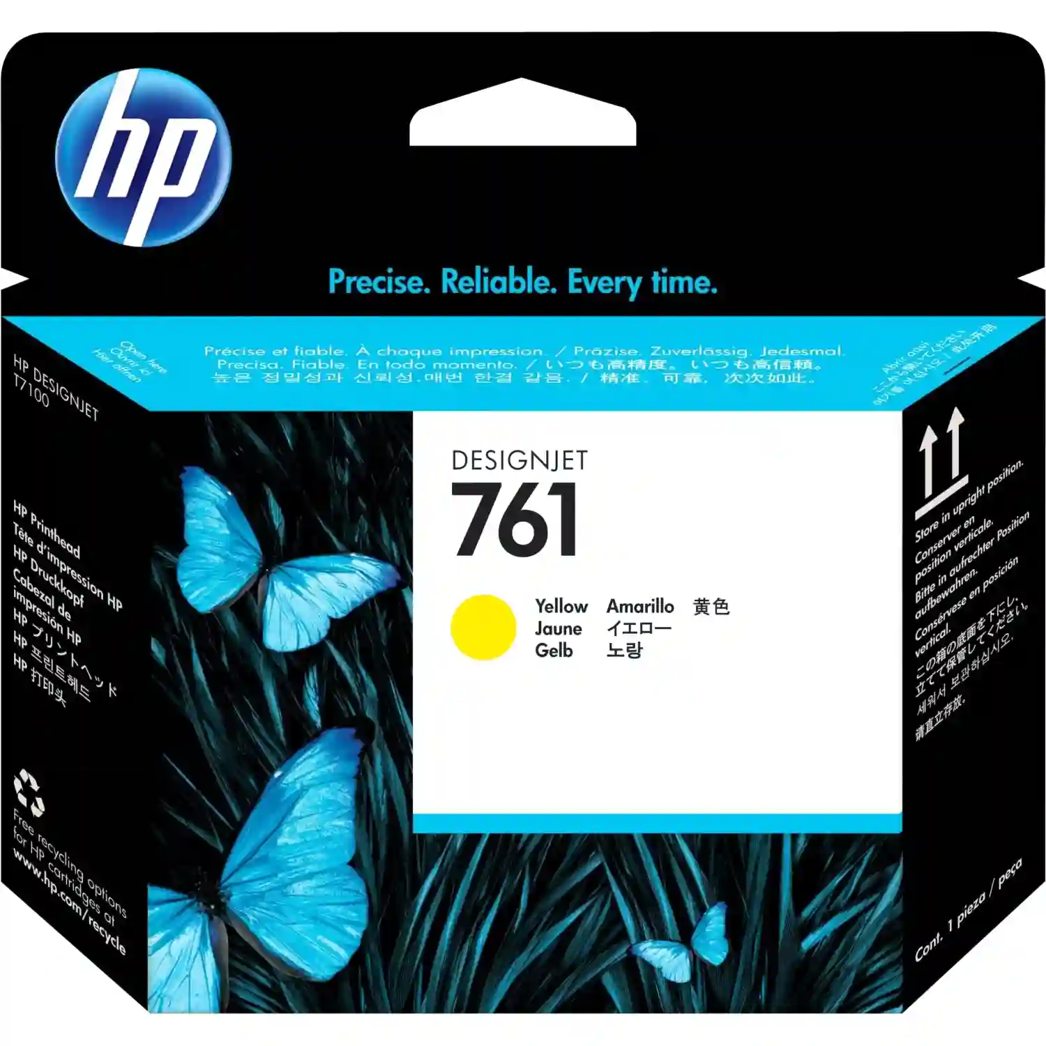 Печатающая головка HP 761 Yellow (CH645A)