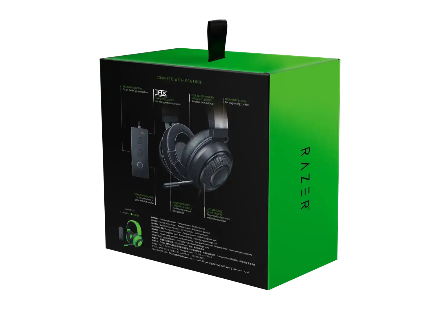 Гарнитура игровая RAZER Kraken Tournament Black (RZ04-02051000-R3M1)