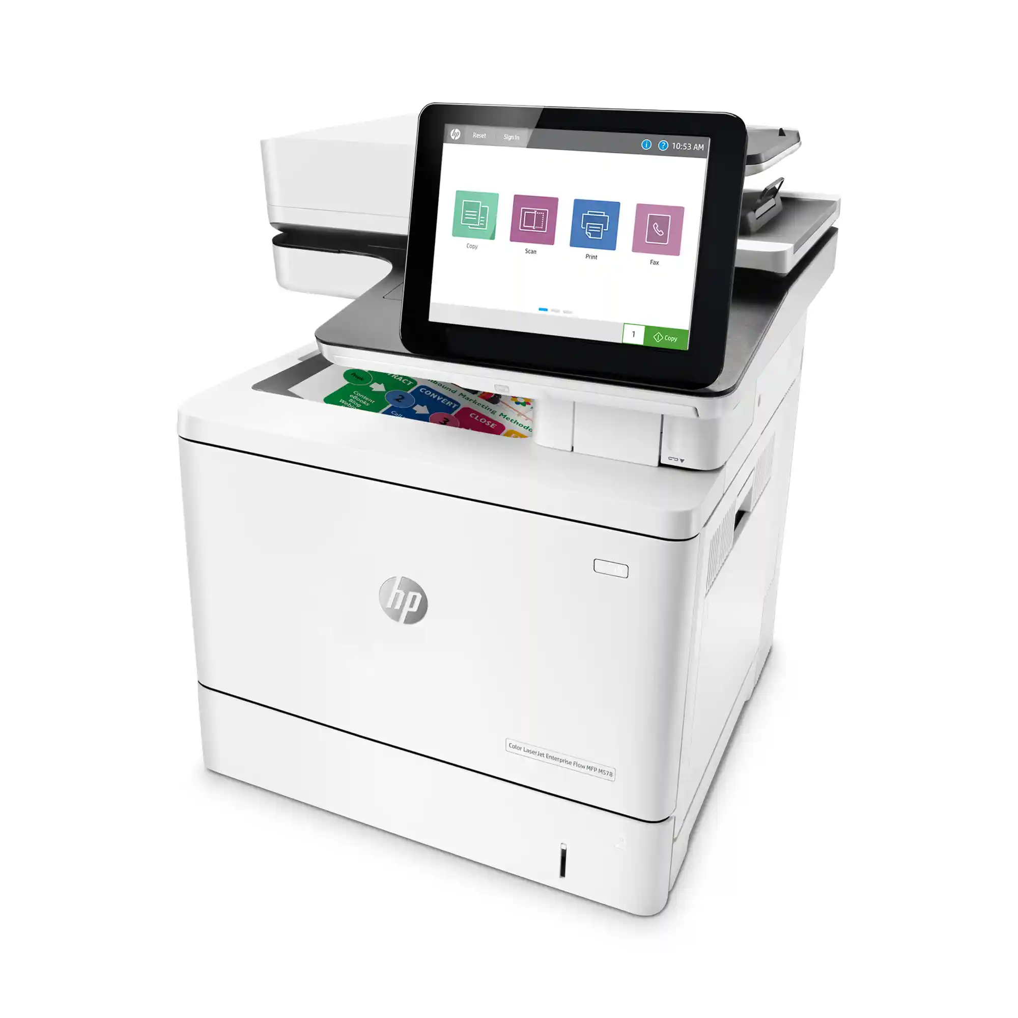 МФУ лазерное HP Color LaserJet Enterprise M578C (7ZU87A)