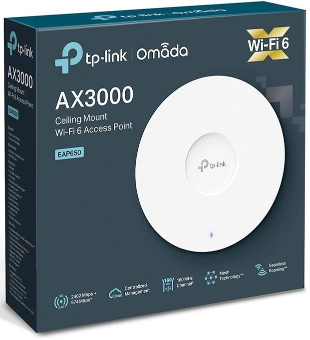 Точка доступа TP-LINK EAP650 AX3000