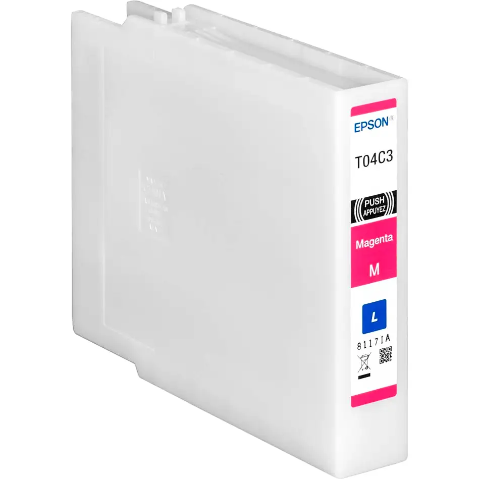 Картридж для струйного принтера EPSON T04C3 L Magenta (C13T04C340) картридж hp magenta ce413a