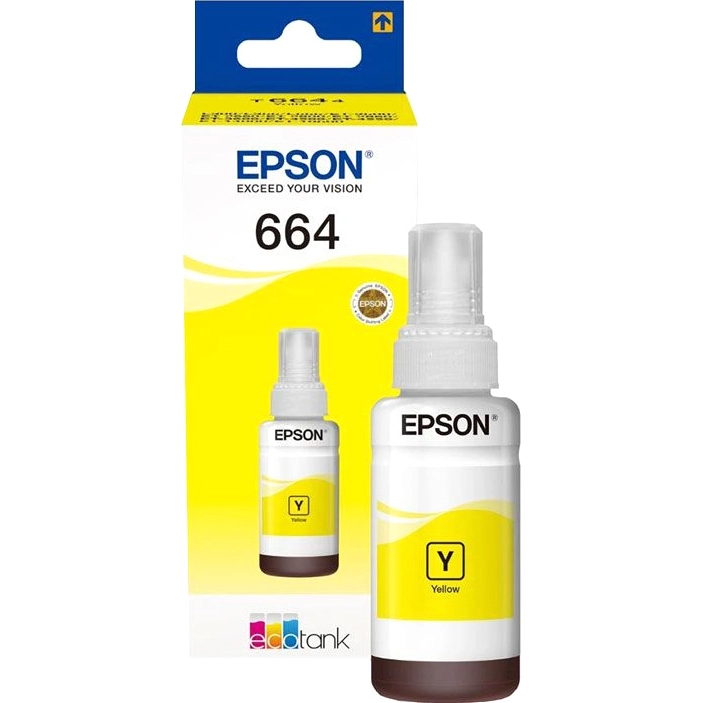 Чернила EPSON T6644 Yellow (C13T66444A)