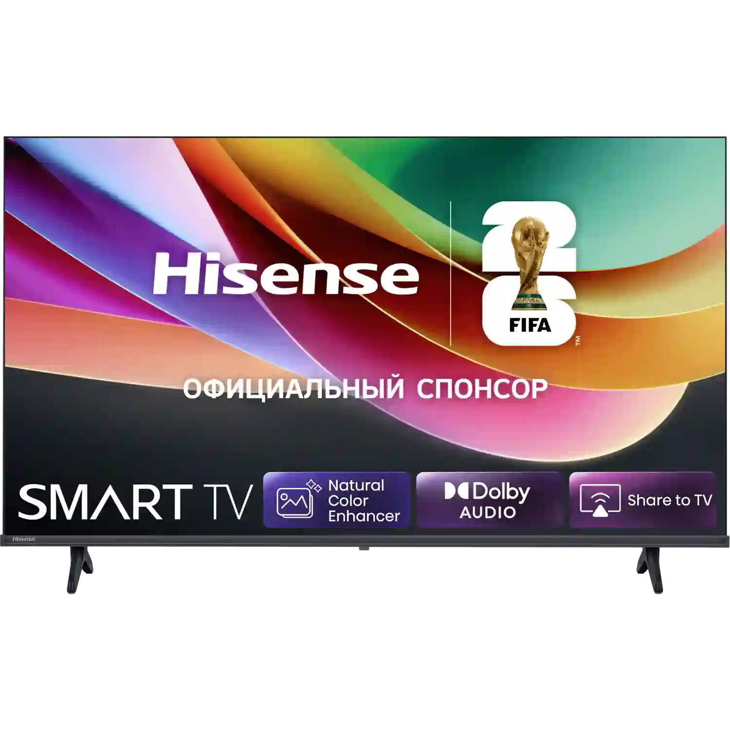 

Телевизор HISENSE 32A4S RU 32", Чёрный