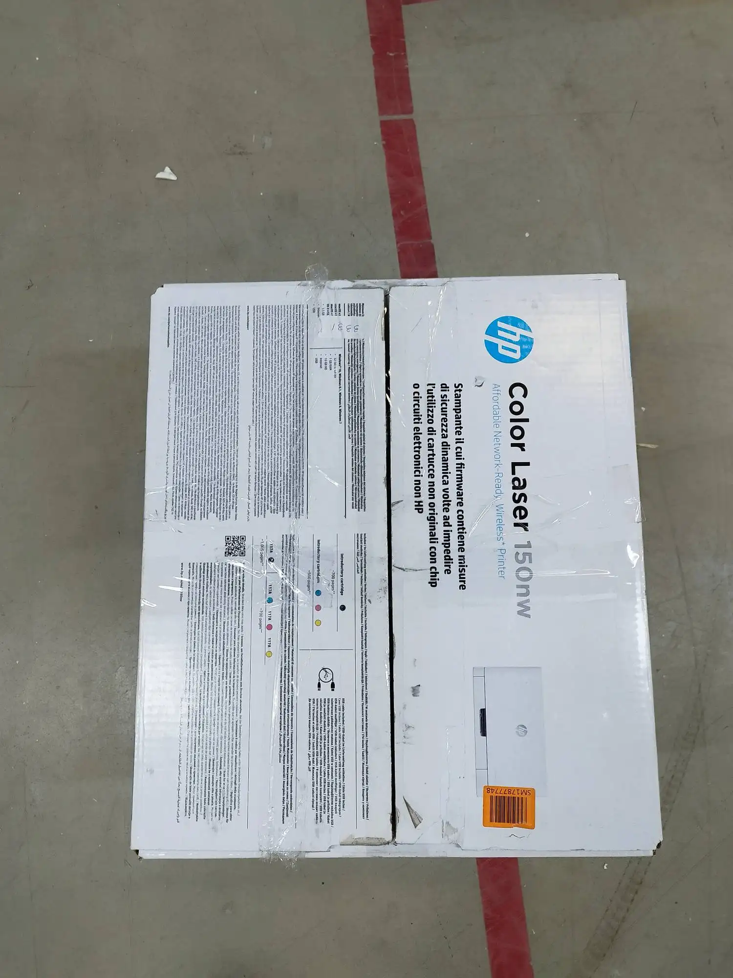 Принтер лазерный HP Color Laser 150nw (4ZB95A) k4