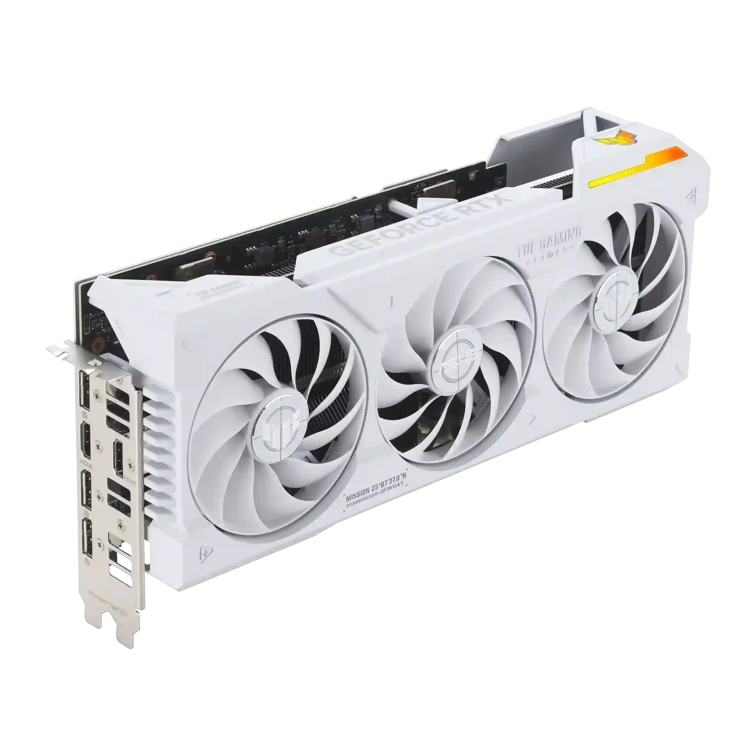 Видеокарта ASUS TUF GeForce RTX 4070 Ti Super BTF White 16Gb (90YV0KI1-M0NA00)