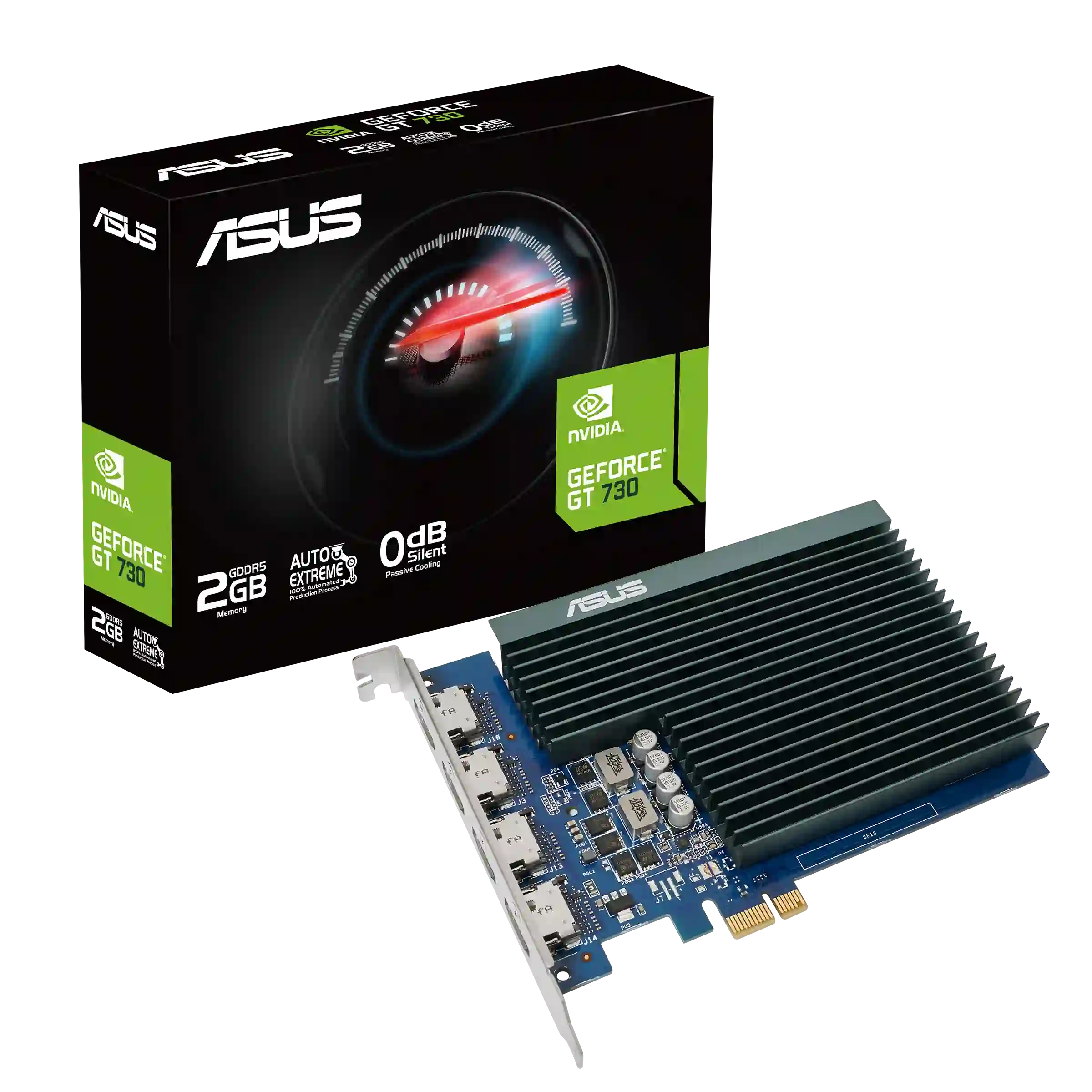 Видеокарта ASUS GeForce GT730 4H SL 2GD5 2Gb (90YV0H20-M0NA00)