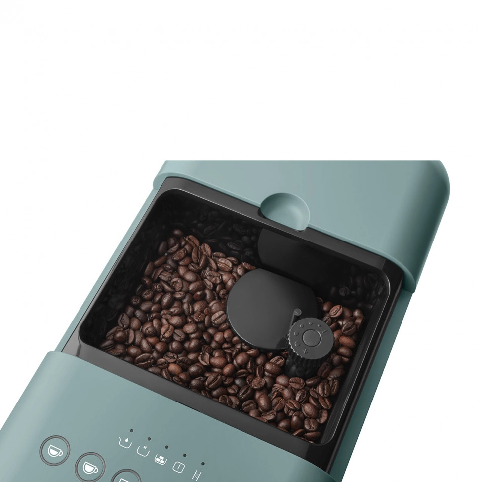 Кофемашина SMEG BCC13EGMEU, изумрудно-зеленая