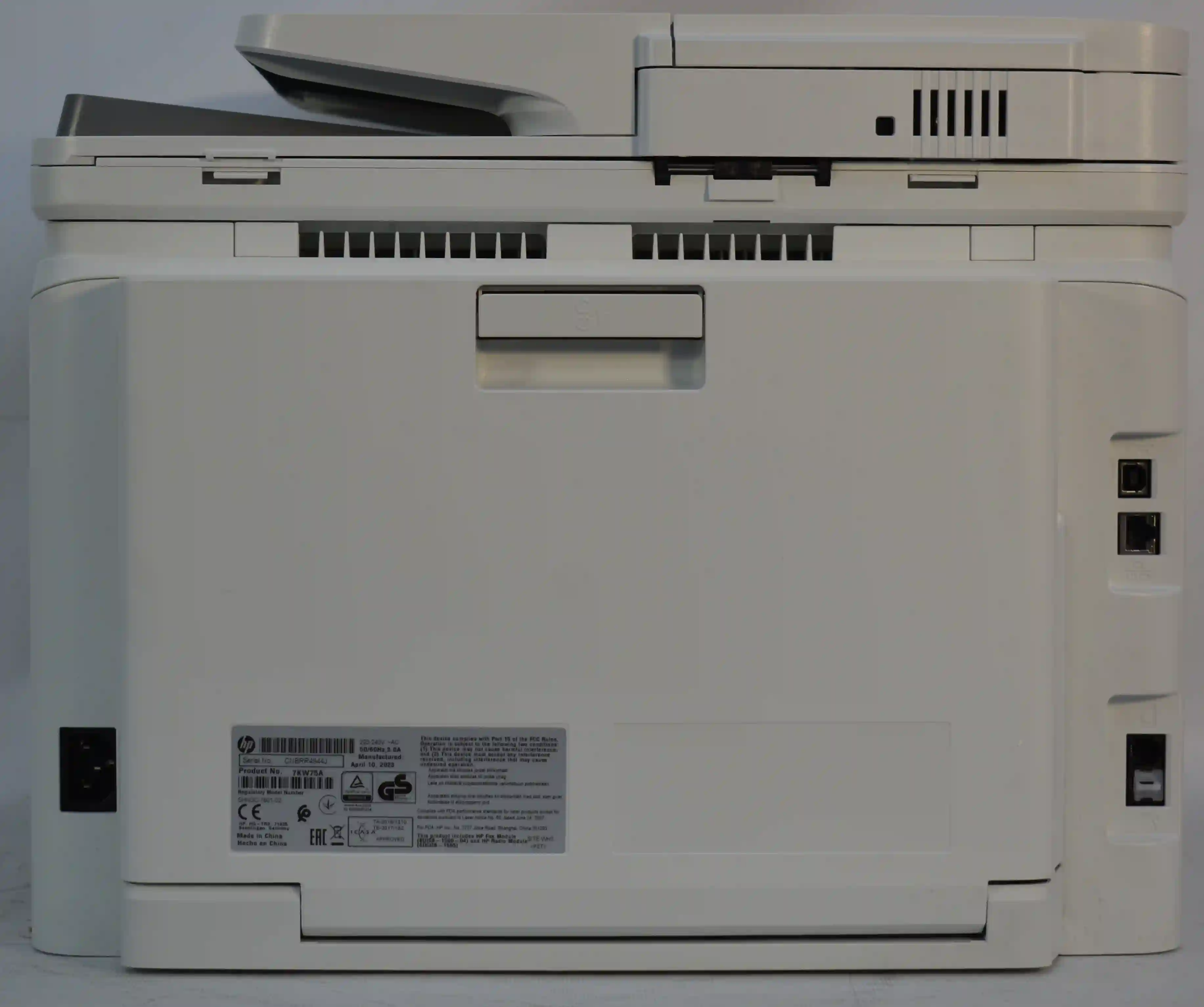 МФУ лазерное HP Color LaserJet Pro M283fdw (7KW75A) k3 000006557