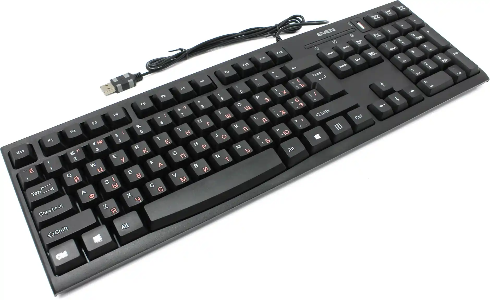 Клавиатура проводная SVEN Standard 304 (SV-03100304UB)