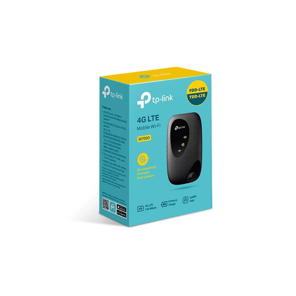 Wi-Fi роутер TP-LINK M7000 4G LTE 