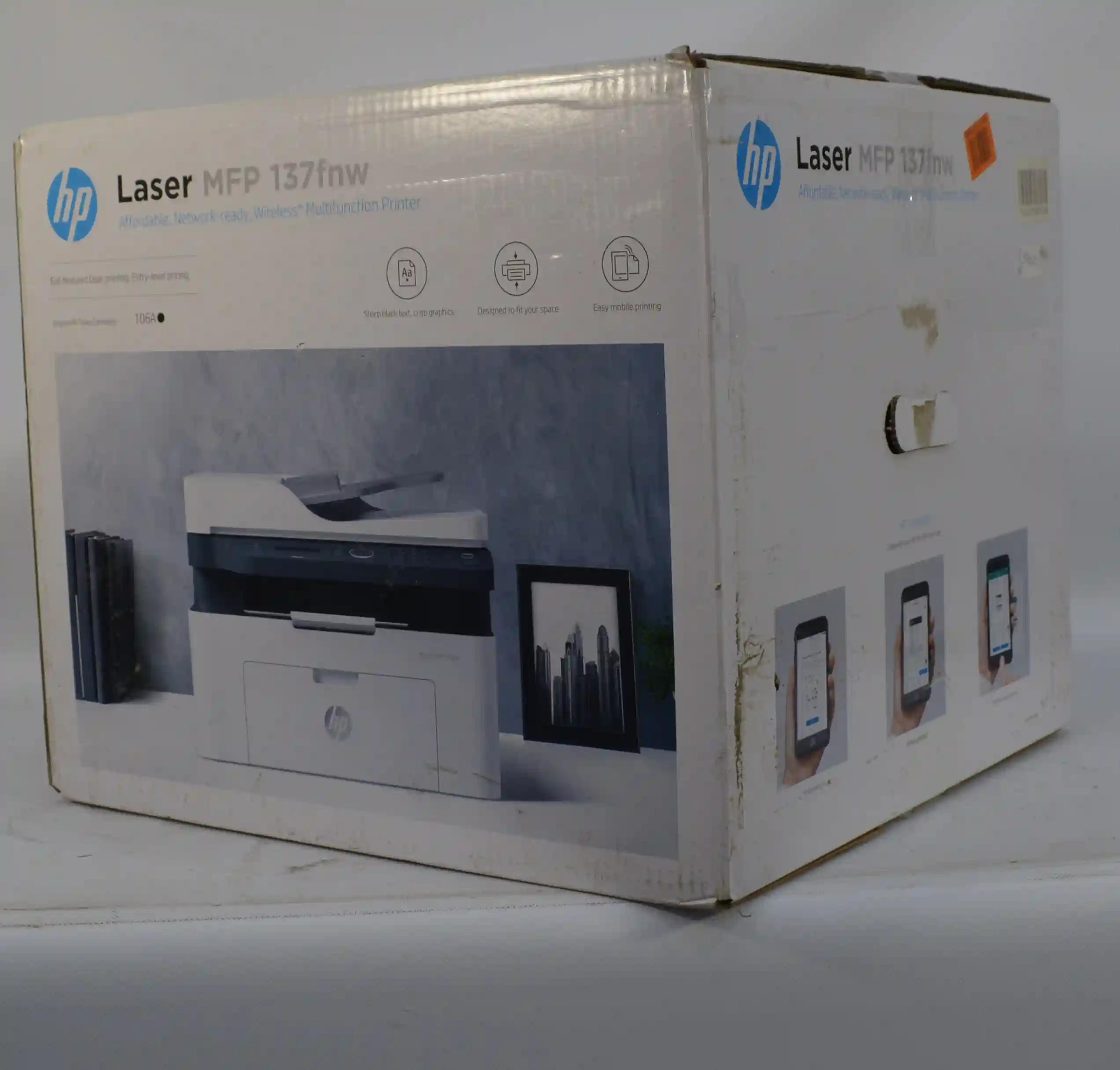 МФУ лазерное HP Laser 137fnw (4ZB84A) k3 000003482