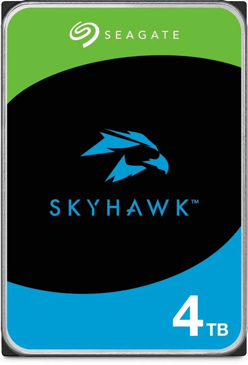 Внутренний HDD диск SEAGATE SkyHawk 4Tb, SATA3, 3.5" (ST4000VX015)