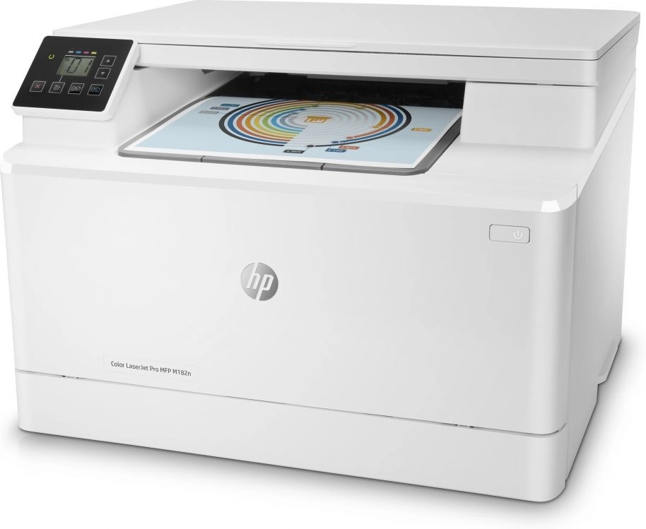 МФУ лазерное HP Color LaserJet Pro M182n (7KW54A)