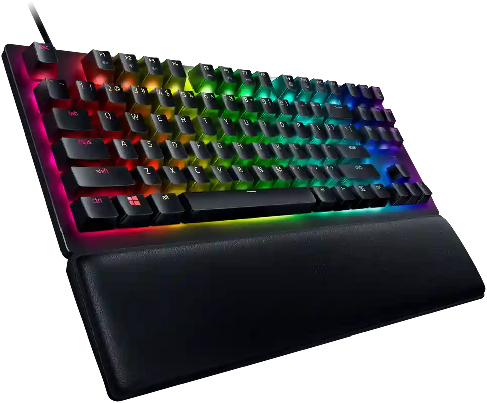 Клавиатура игровая RAZER Huntsman V2 Tenkeyless (Purple Switch) (RZ03-03941400-R3R1)