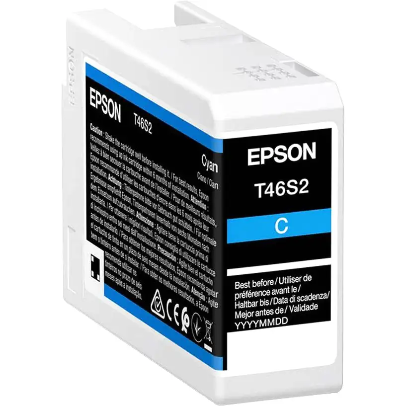 Картридж для струйного принтера EPSON T46S2 Cyan (C13T46S200)