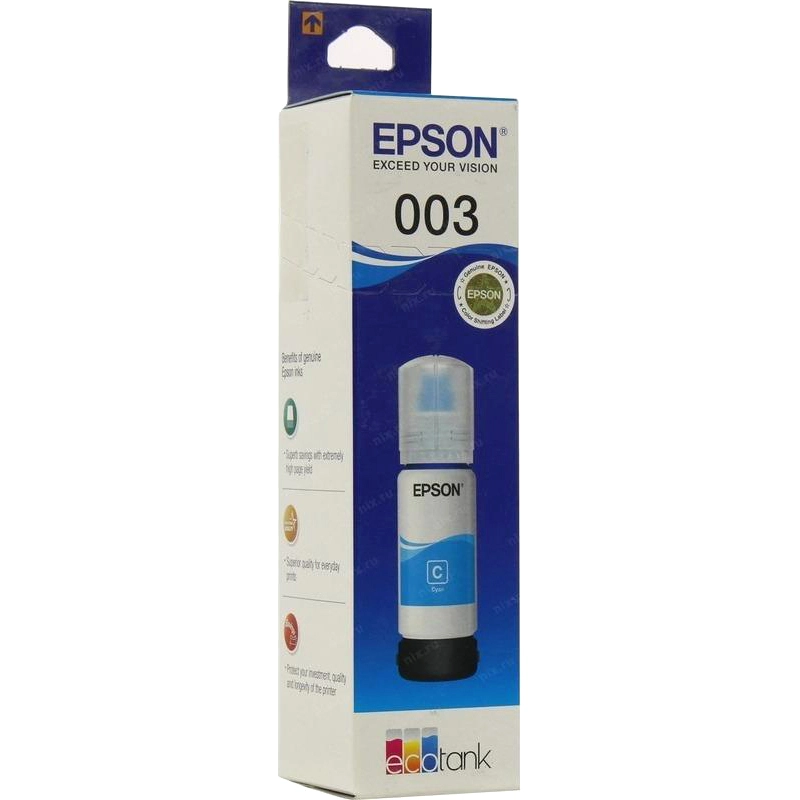 Чернила EPSON 003 Cyan (C13T00V298)