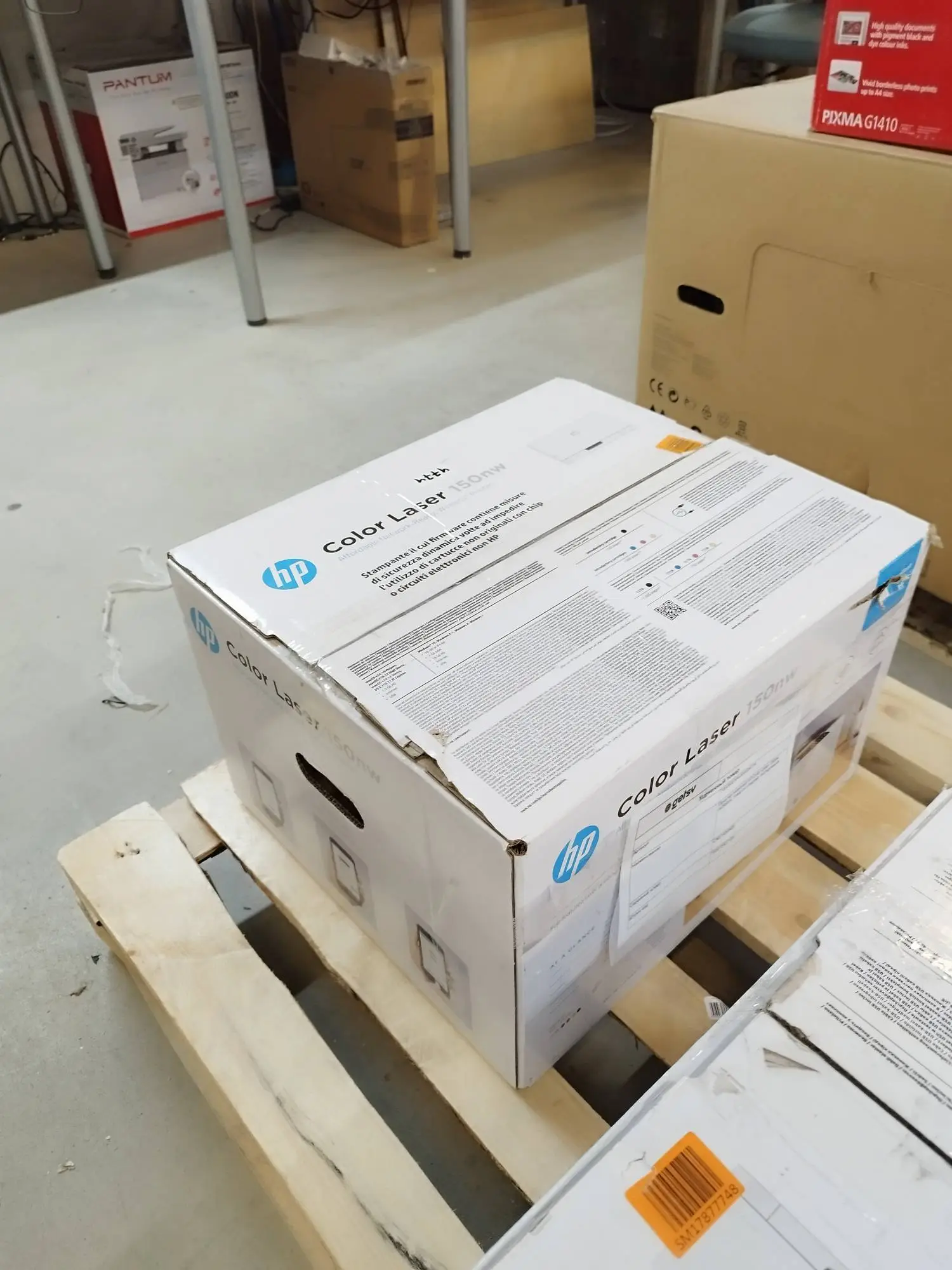 Принтер лазерный HP Color Laser 150nw (4ZB95A) k3