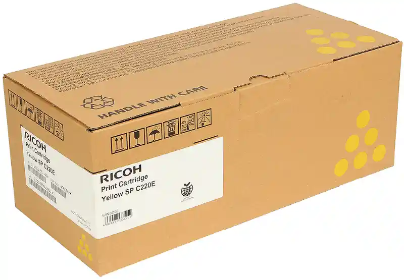 Картридж для лазерного принтера RICOH SP C220E Yellow (407643)