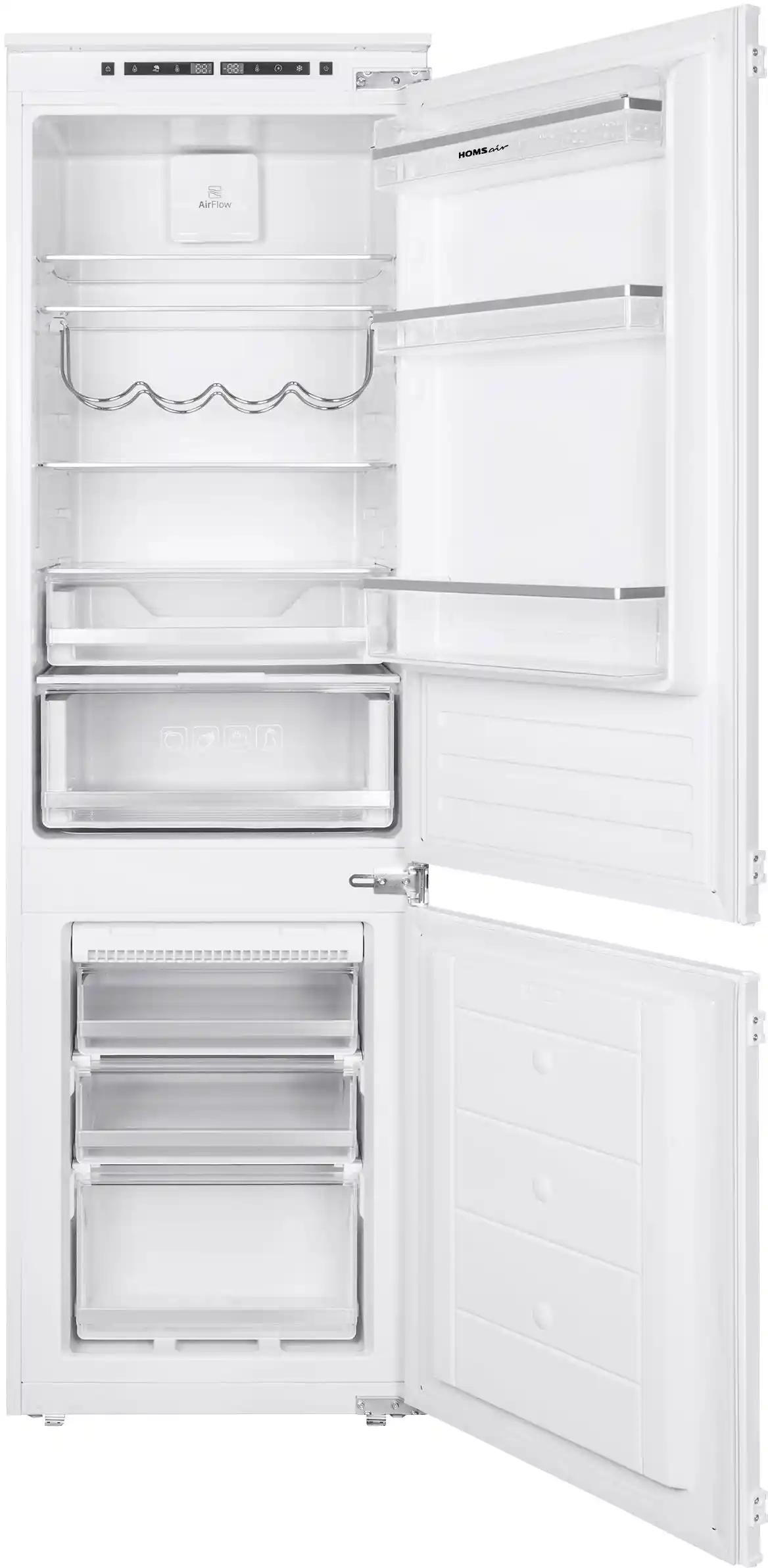 Встраиваемый холодильник HOMSAIR FB177NFFW