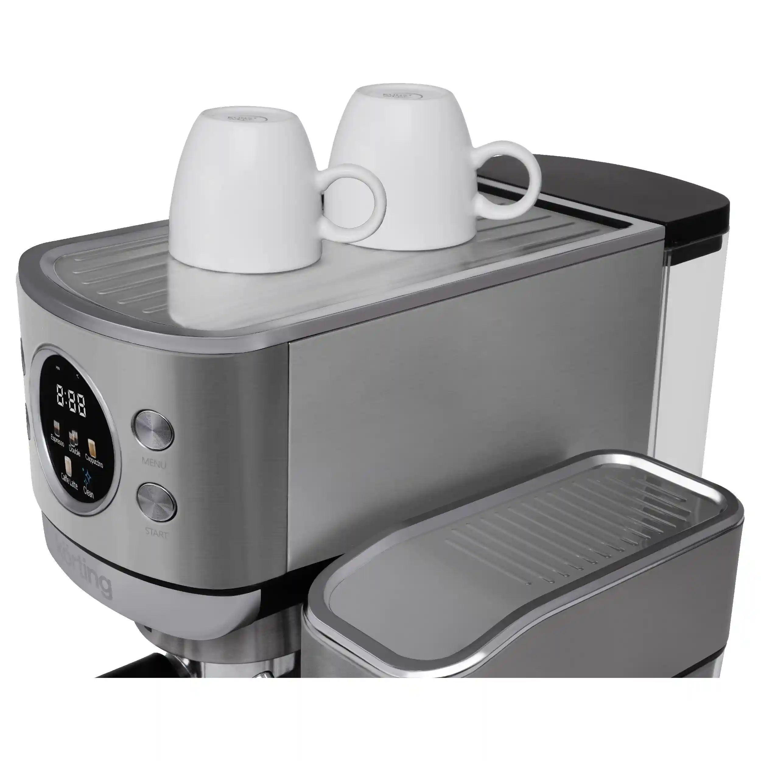 Кофеварка KORTING KCM 1006 T Adore, нержавеющая сталь