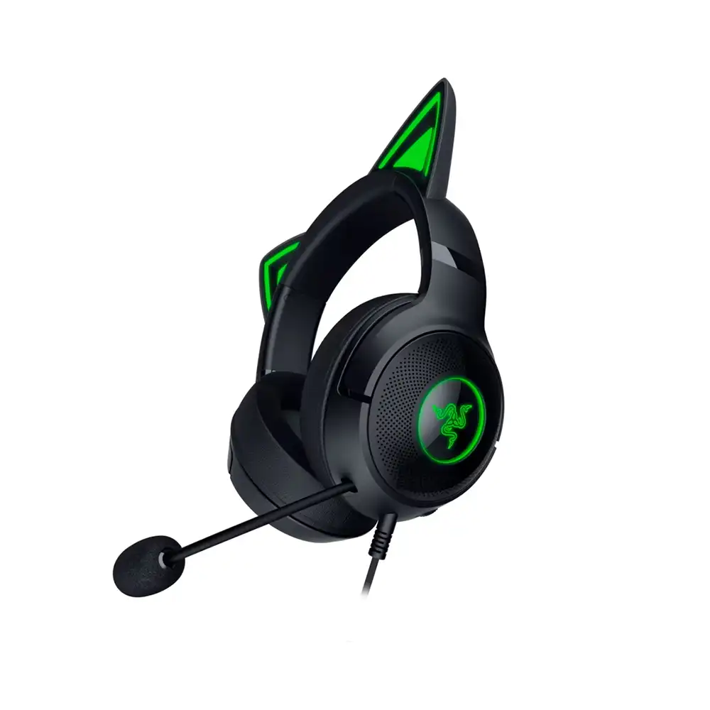 Гарнитура игровая RAZER Kraken Kitty V2 Black (RZ04-04730100-R3M1)