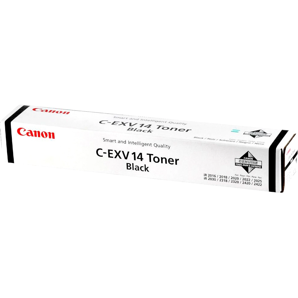 Тонер для лазерного принтера CANON CEXV 14 Black (0384B006)