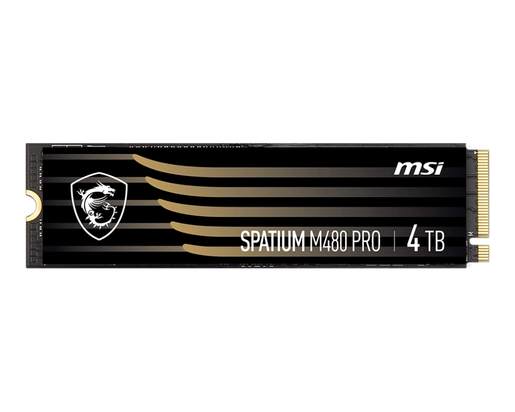 Внутренний SSD диск MSI Spatium M480 Pro 4TB, M.2 (S78-440R050-P83)