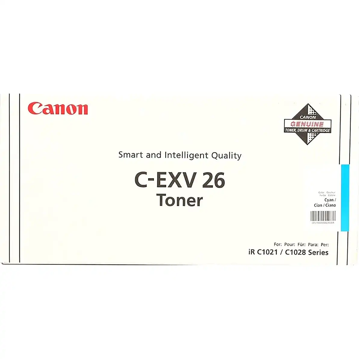 Тонер CANON C-EXV 26 (1659B006) Cyan (CRG)