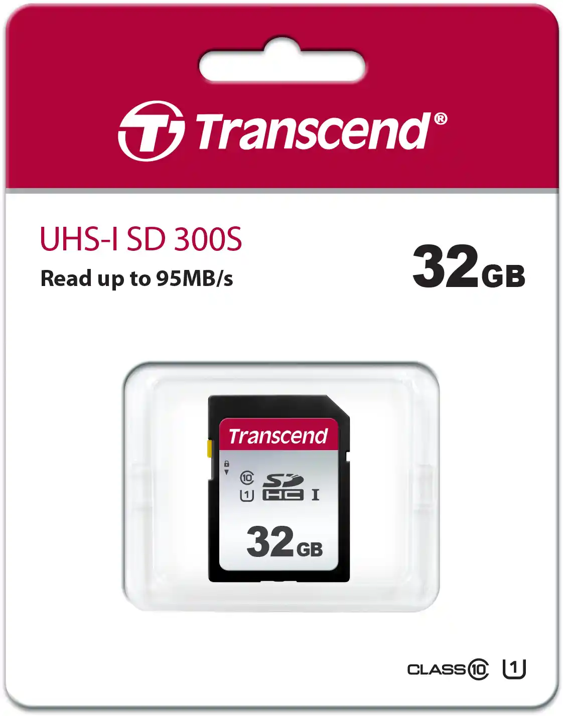 Карта памяти TRANSCEND 300S SDHC 32GB TS32GSDC300S