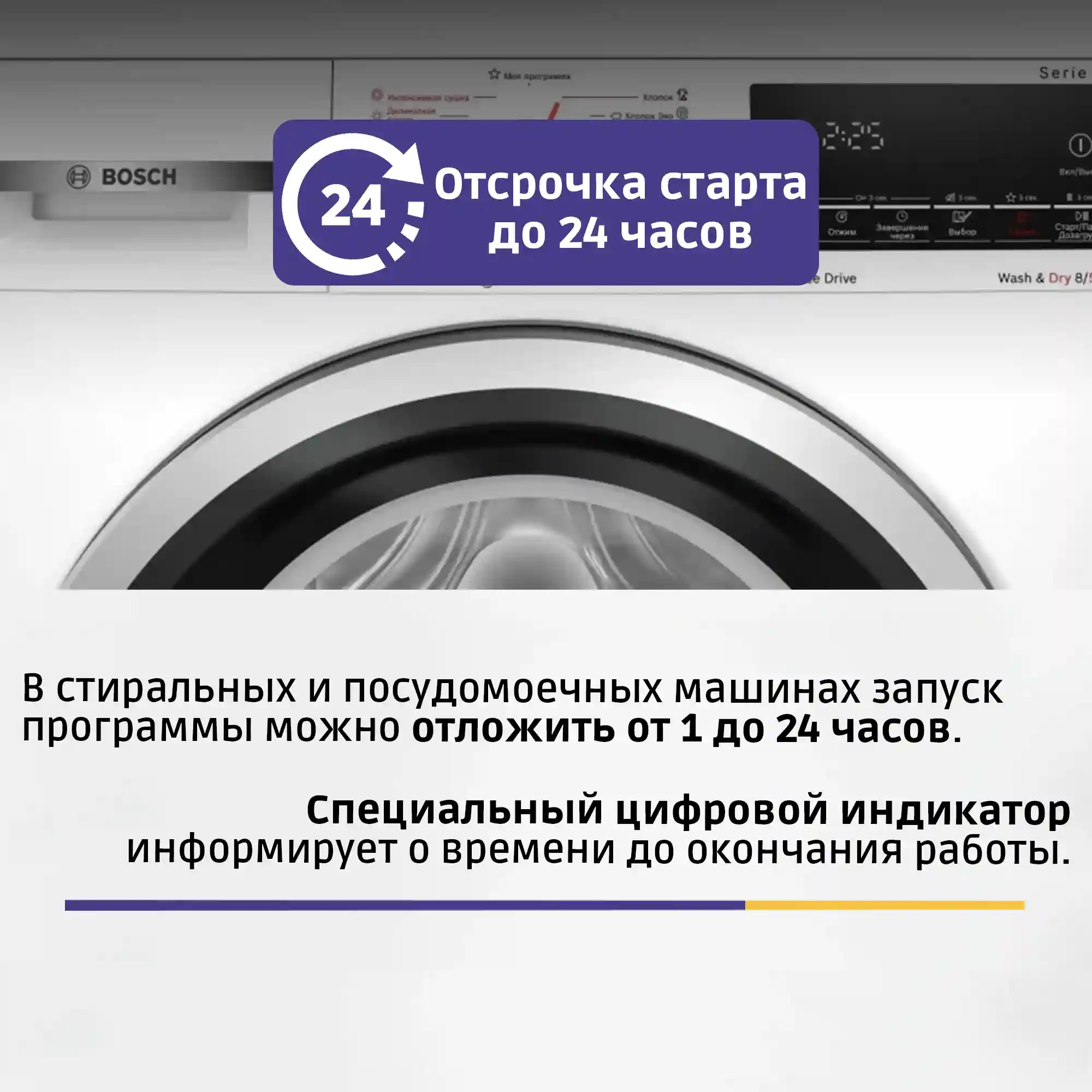 Стиральная машина с сушкой BOSCH WDS28460OE