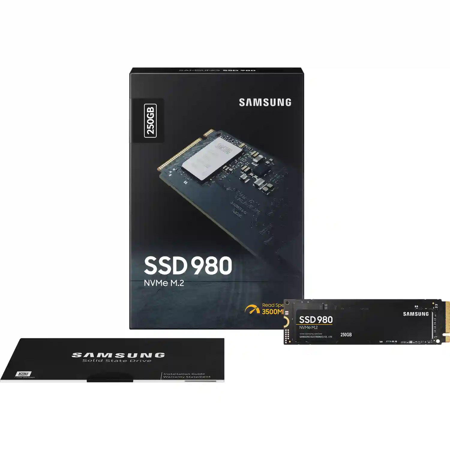 Внутренний SSD диск SAMSUNG 980, 250GB, M.2 (MZ-V8V250BW)