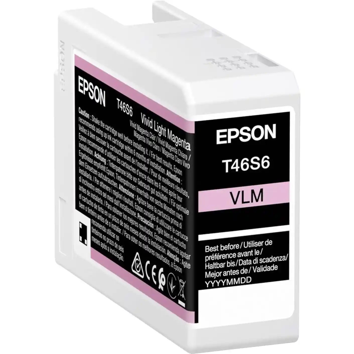 Картридж для струйного принтера EPSON T46S6 Vivid Light Magenta (C13T46S600)